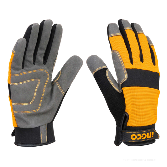 Ingco Mechanic Gloves - Extra Large HGMG01-XL