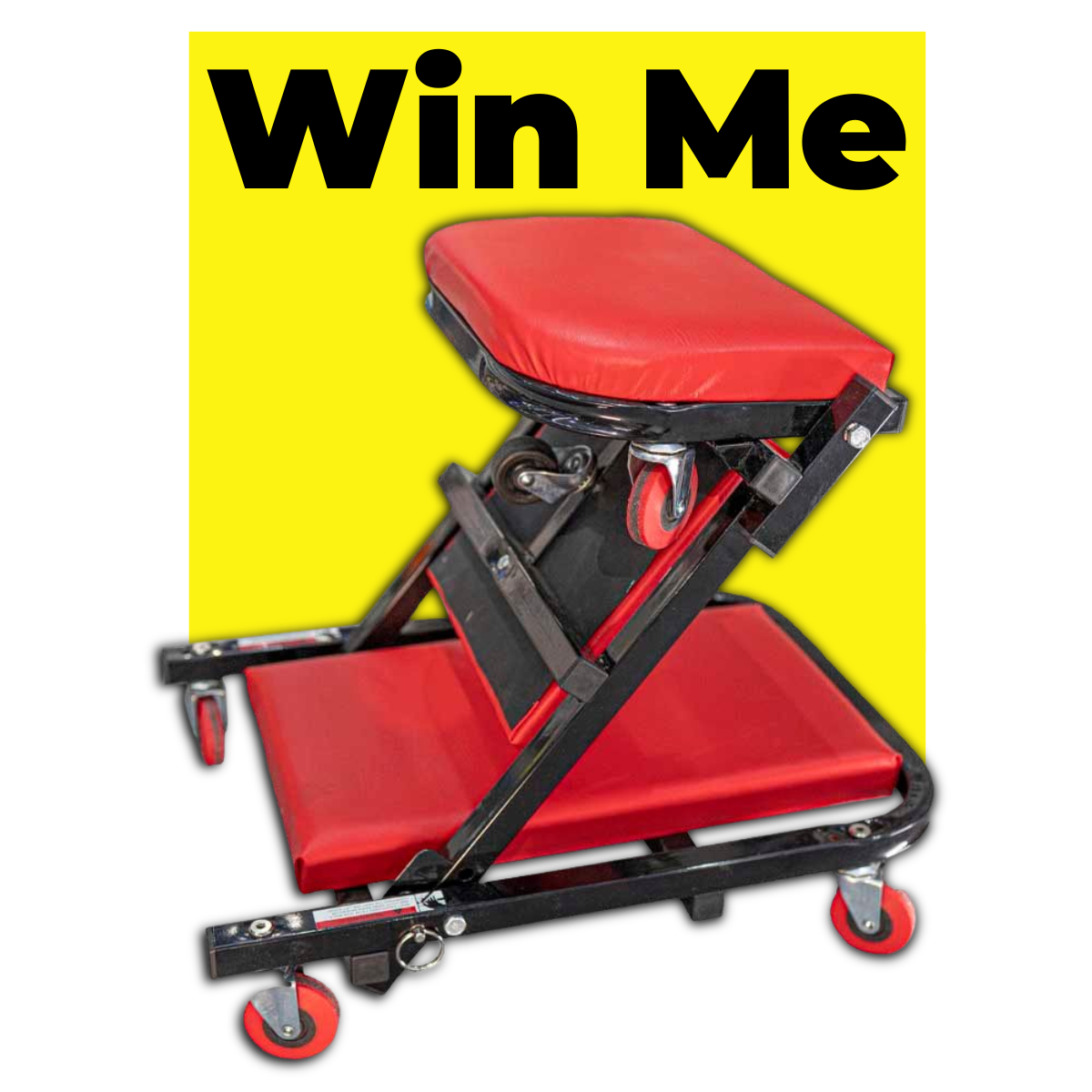 Win Me! Tork Craft 2-in-1 Mechanic Creeper/Chair