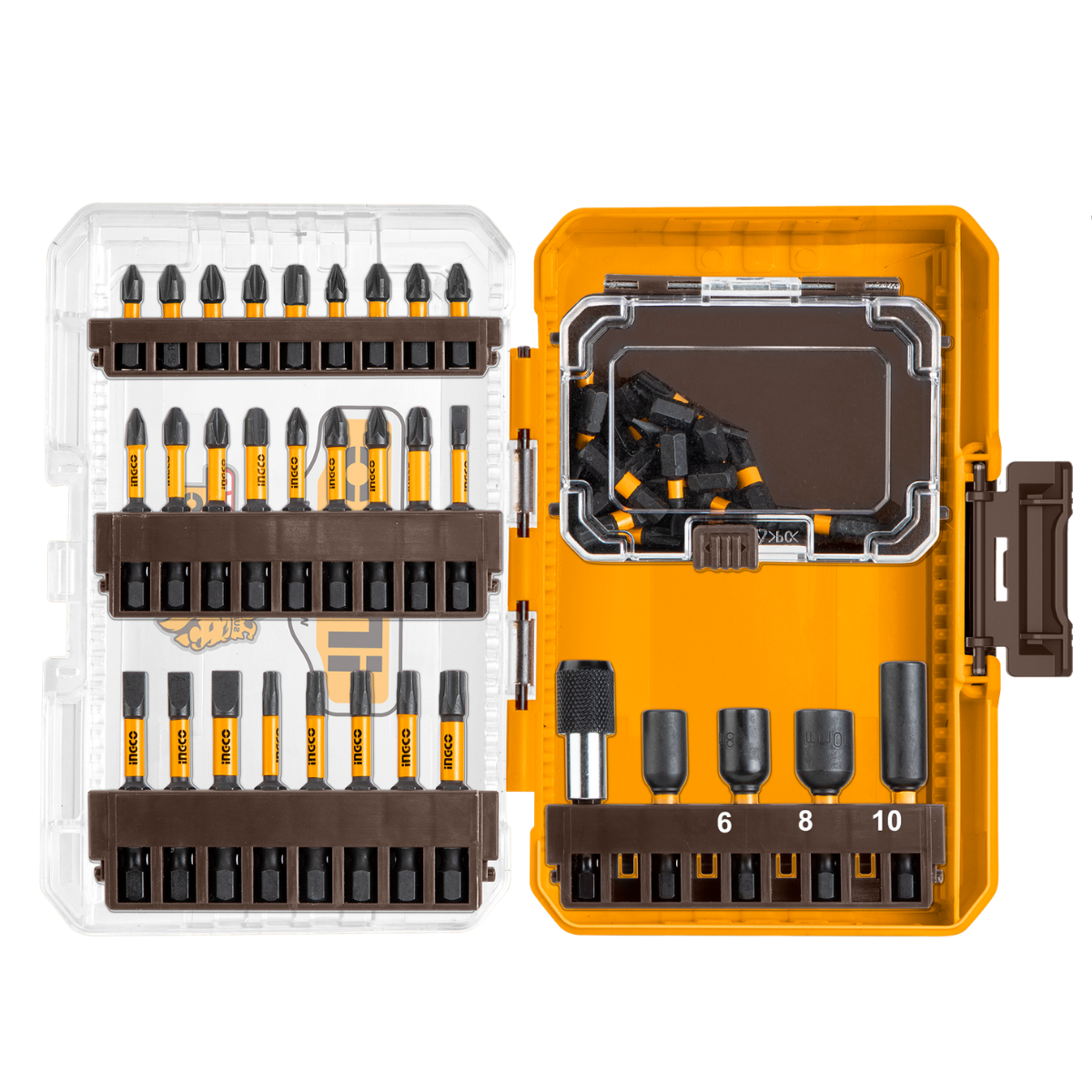 Ingco Screwdriver Bit Set 51Pcs