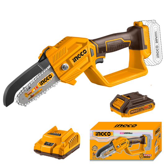 Ingco Cordless Pruner Saw 5" 130mm Kit CGSLI20581