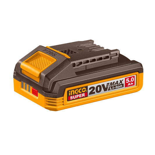 Ingco 5Ah Tabless Battery 20V P20S - Fits All Ingco 20V Cordless Tools FBLI2125