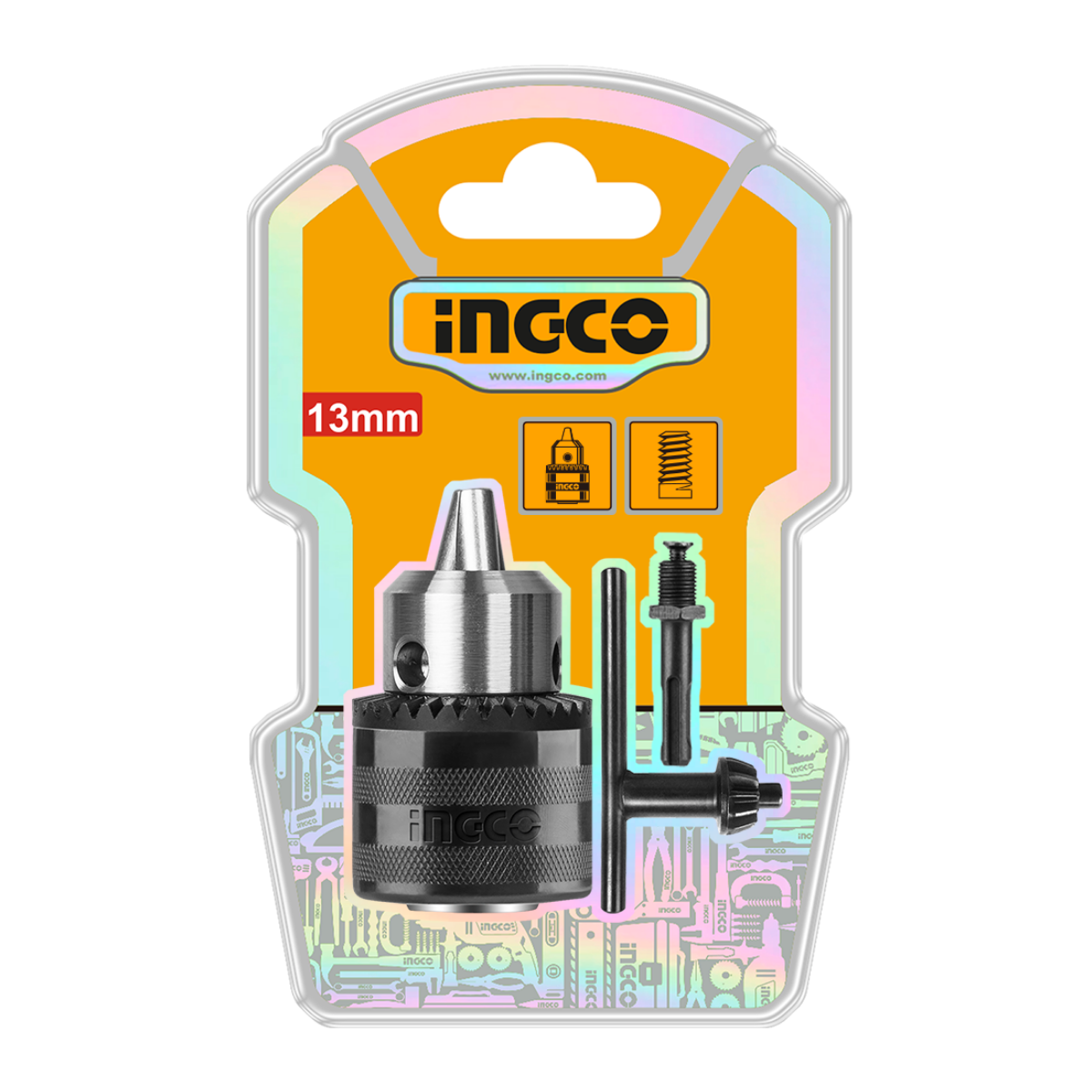 Ingco 13Mm Key Chuck With Adaptor KC1301.1