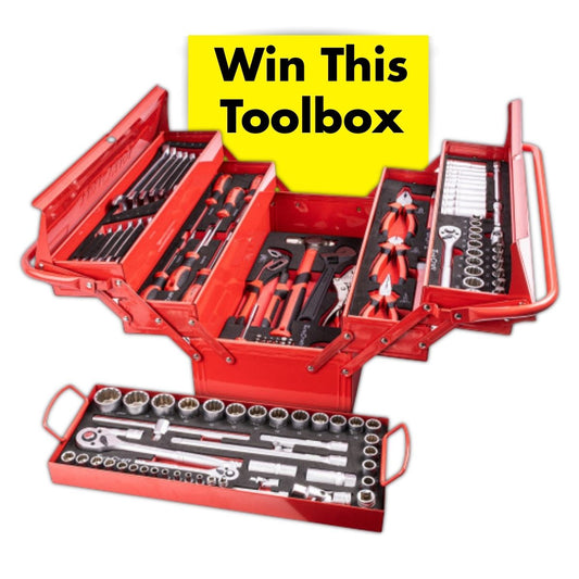 Win Me! Tork Craft Cantilever Tool Box 172Pc