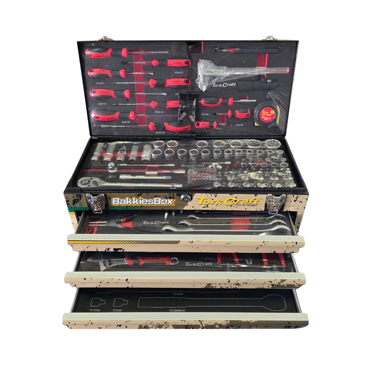 Win Me! Limited Edition Tork Craft Limited Edition Bakkies Botha 154Pce Toolbox No. 50 of 100