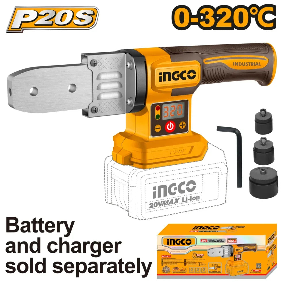 Ingco Cordless Tube Welder 20V P20S (Tool Only) PTWTLI2018