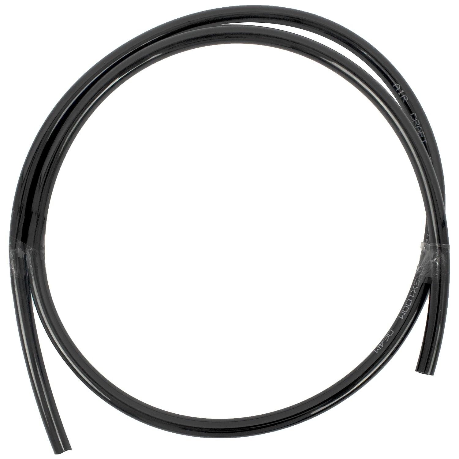 Aircraft Polyurethane Hose 5Mm I.D. 8Mm O.D Per Metre Black (100M Roll)