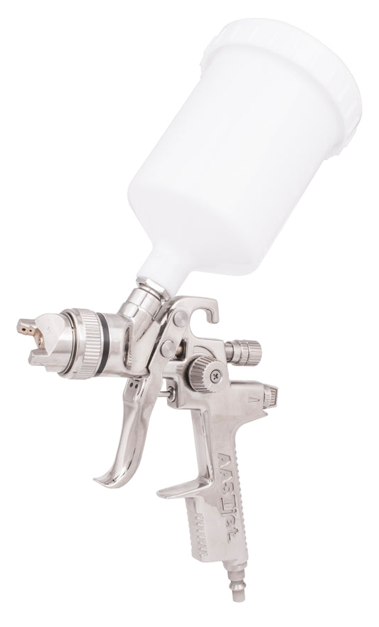 Aircraft Spray Gun Hvlp Gravity 1.8Mm S/S Nozzle & Needle With Plastic