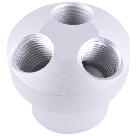 Aircraft Manifold Three Way 1-4' Female Splitter