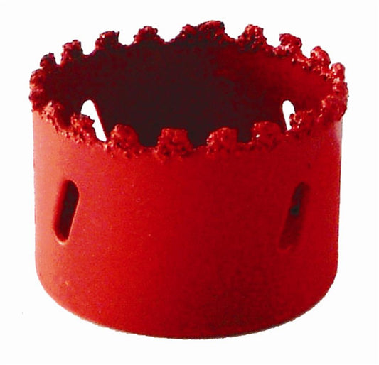 Tork Craft Hole Saw Carbide Grit 51Mm - Red