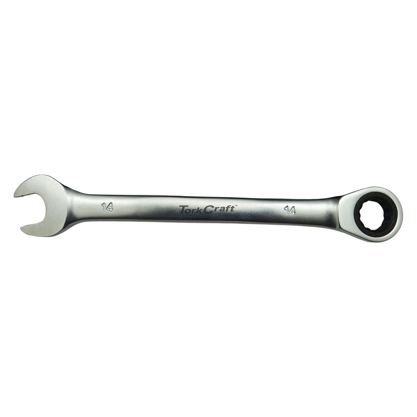 Tork Craft Combination Ratchet Wrench 14Mm Fixed Head