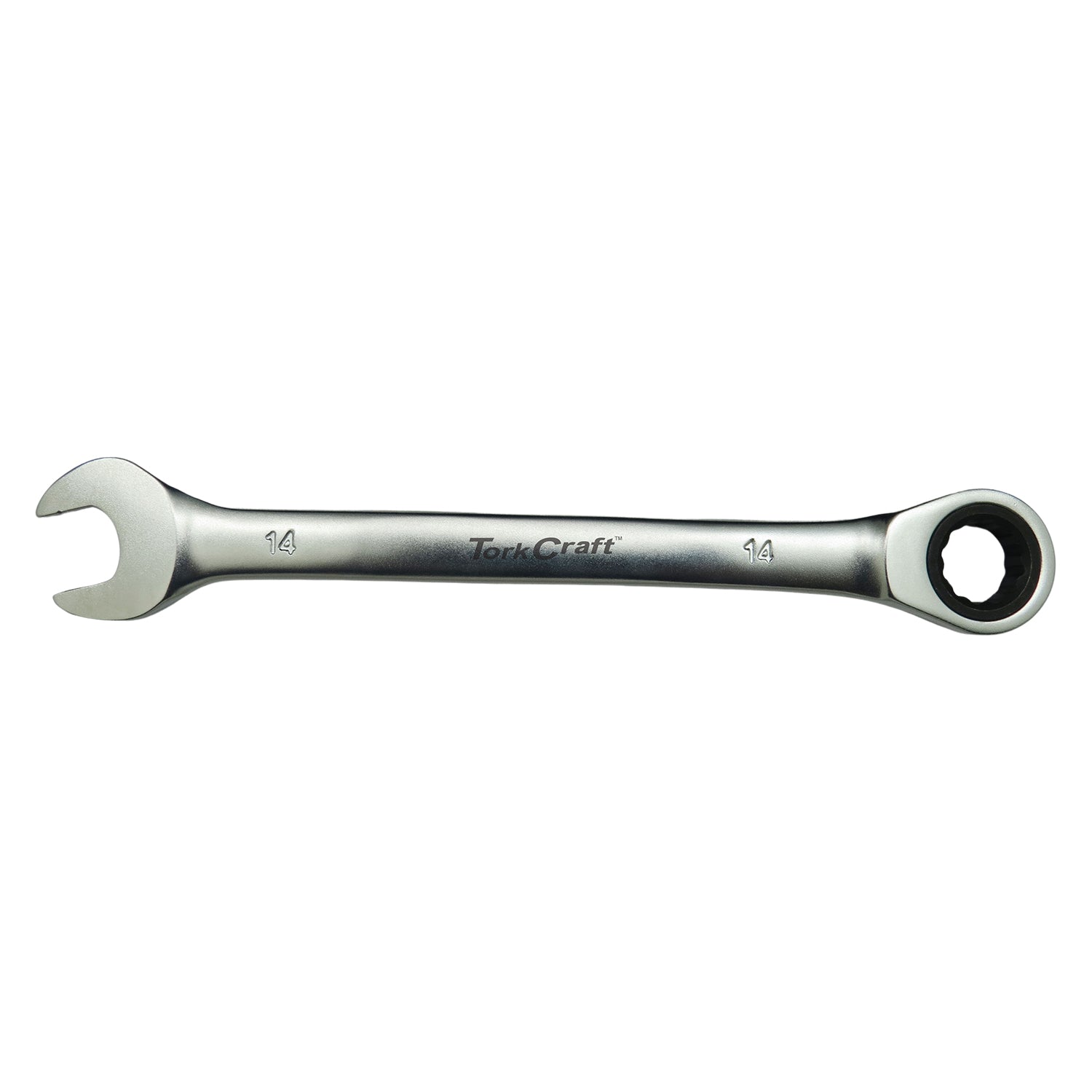 Tork Craft Combination Ratchet Wrench 14Mm Fixed Head