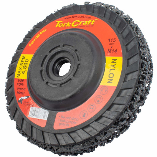 Tork Craft Face Off Cup Disc 115Mm X M14 For A/Grinder