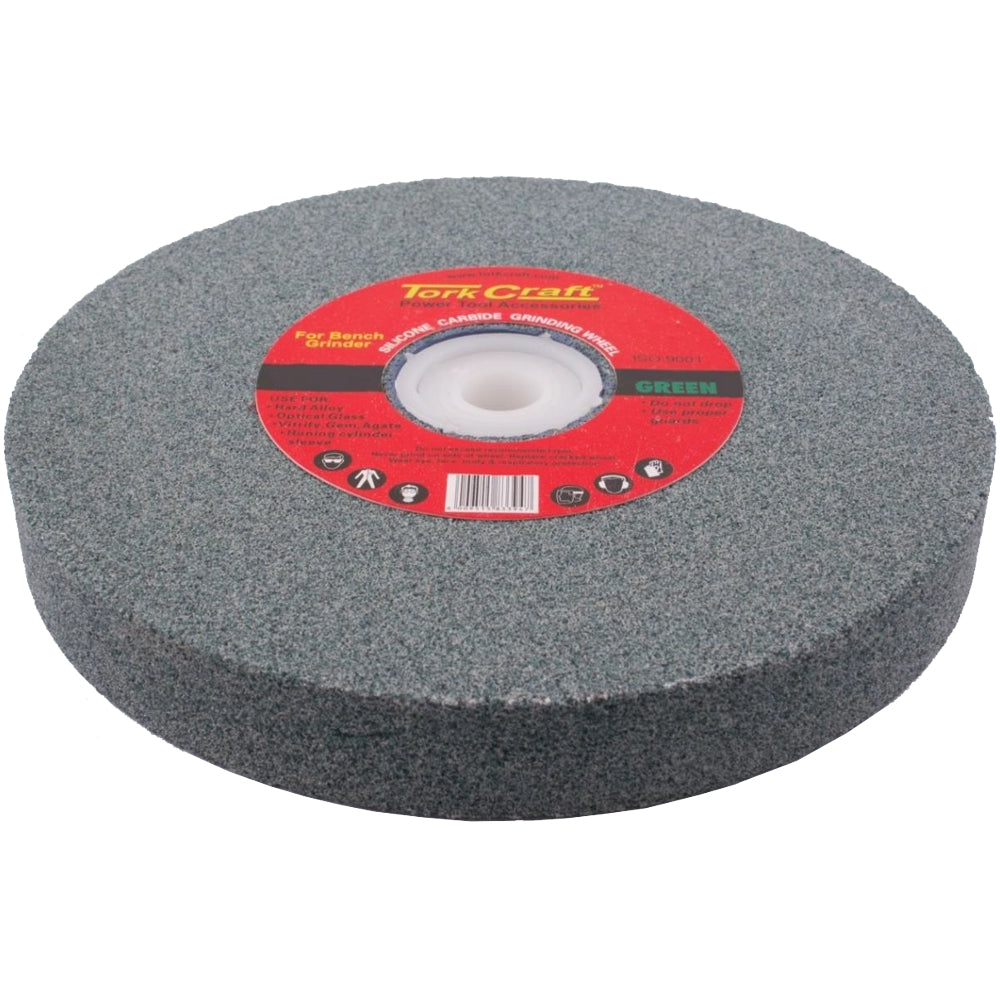 Tork Craft Grinding Wheel 250 X 40 X 50.8Mm Bore Fine 60G Green