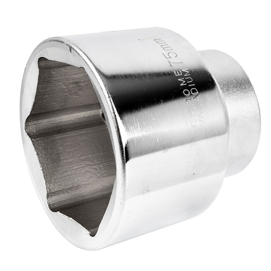 Tork Craft Socket 75Mm 1' Drive Crv Hex
