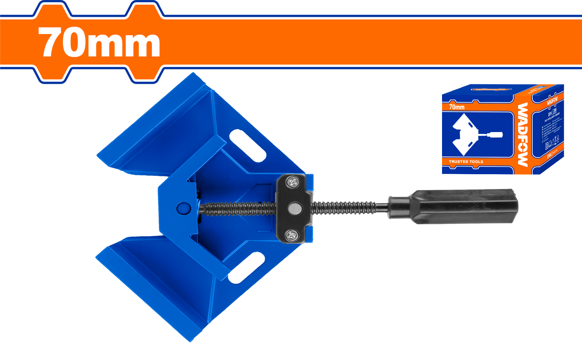 Wadfow Corner clamp 70mm WACC1528