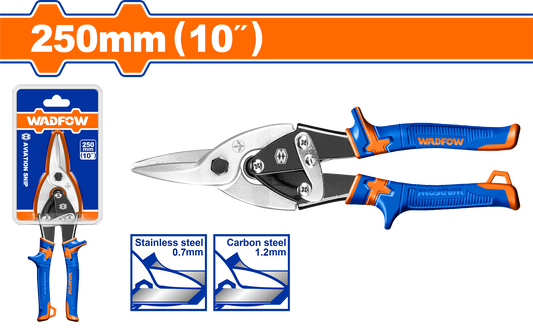 Wadfow Aviation snip straight 10" WAS2410