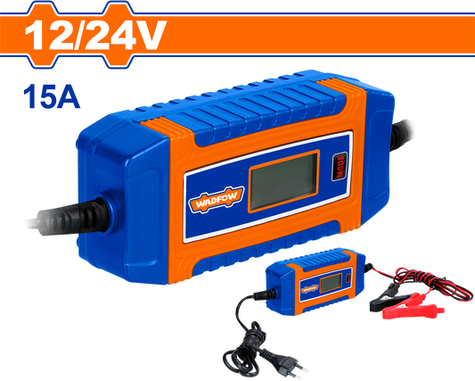 Wadfow Battery charger 12/24V 15A