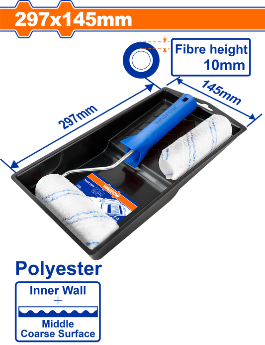 Wadfow Cylinder brush 4 in 1 set WCB3H34