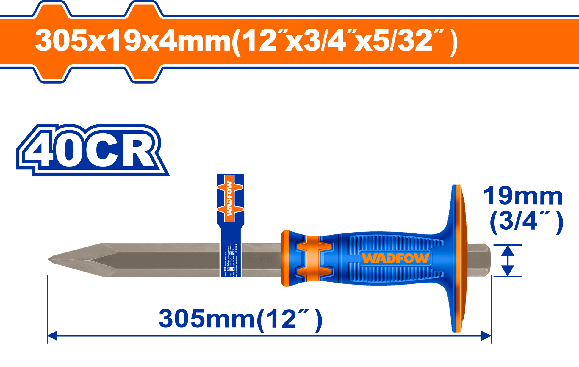 Wadfow Concrete chisel 305mm WCC2314