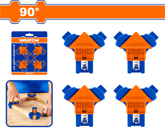 Wadfow Corner clamp set 4Pcs WCZ6E01
