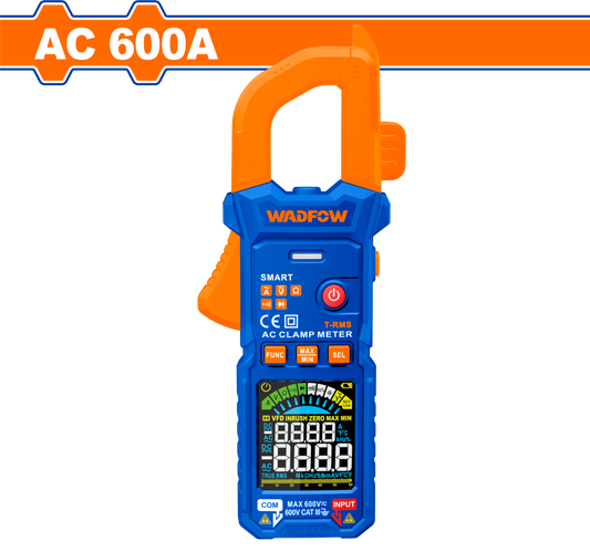 Wadfow Digital AC clamp meter 6000 counts WDM6505