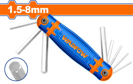 Wadfow Hex key 8 Piece WHK1281