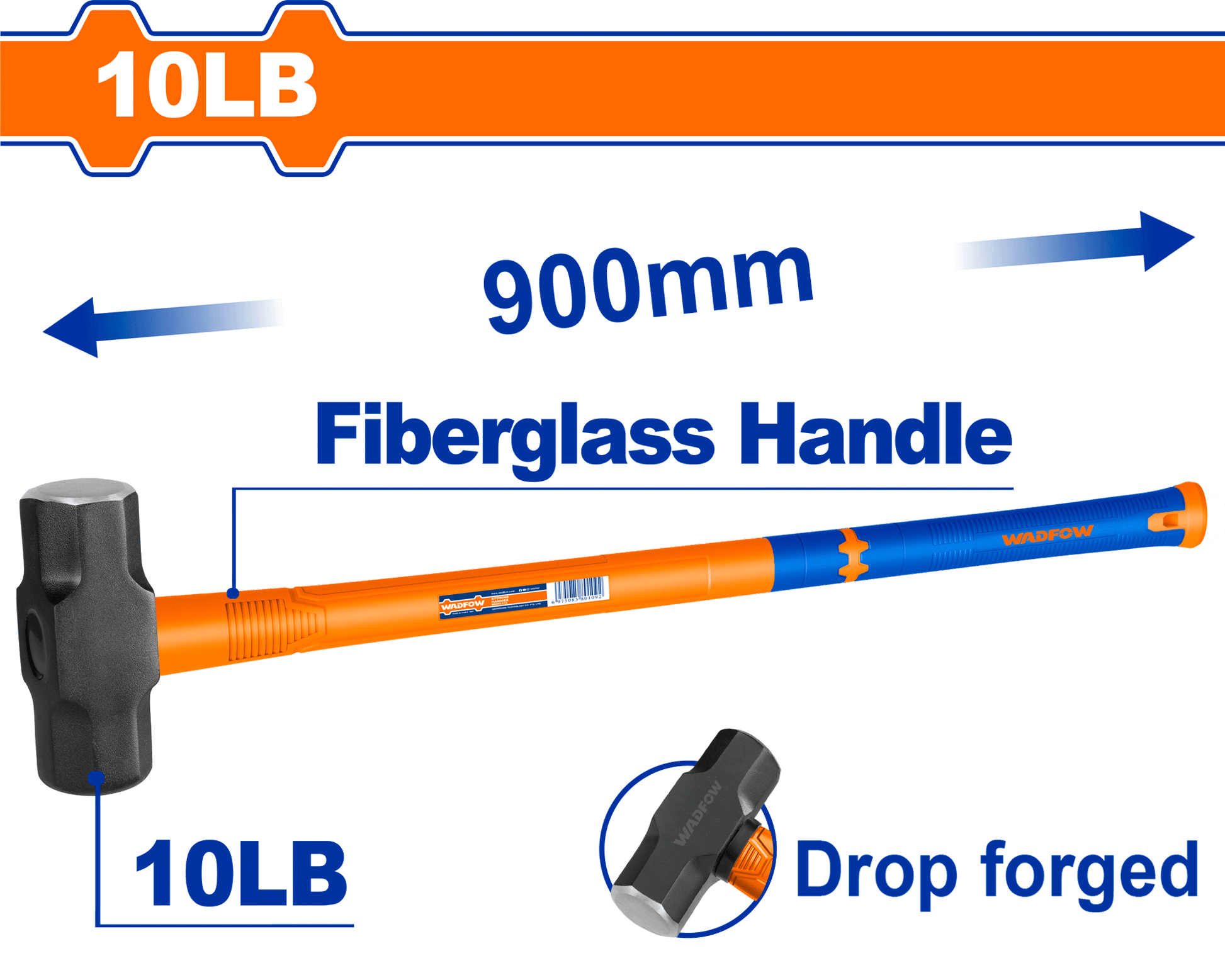 Wadfow Sledge hammer 10lb WHM4310