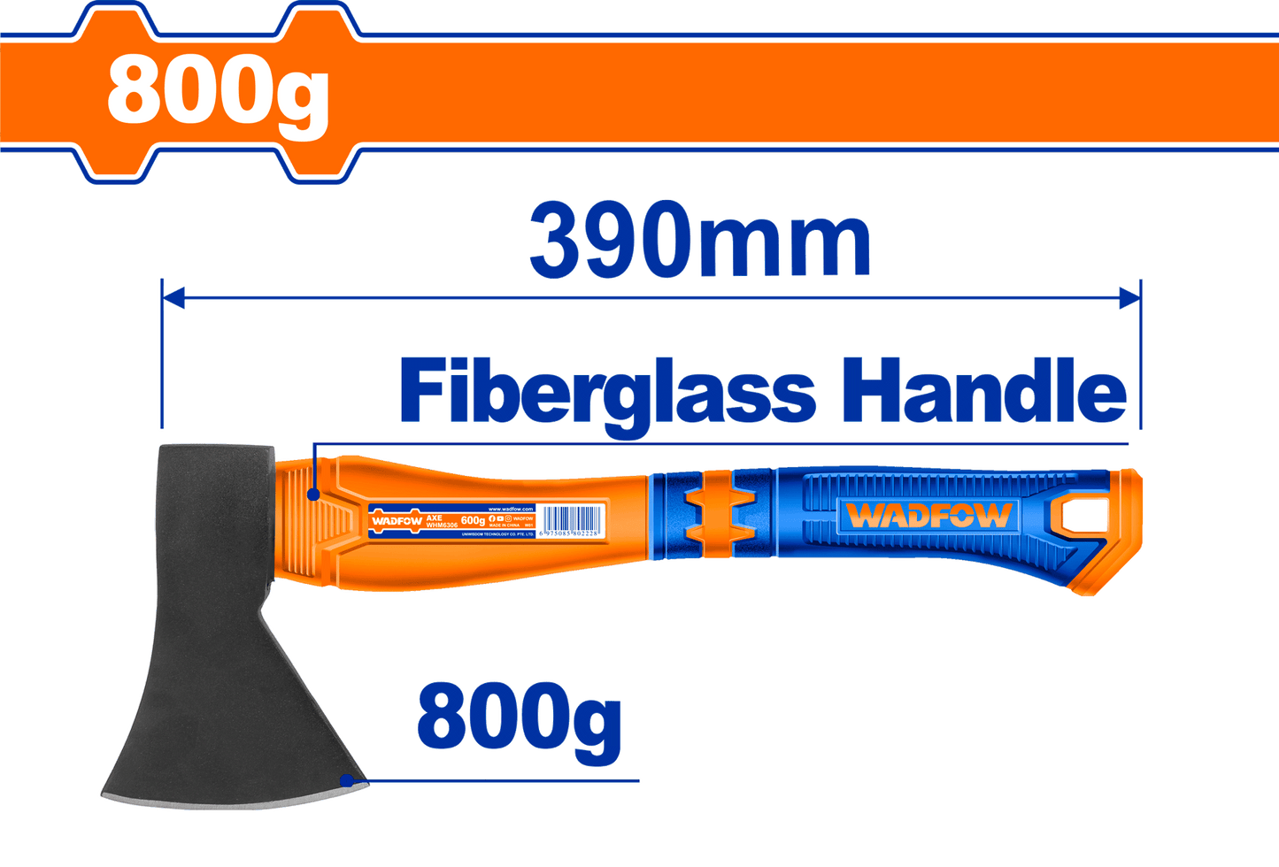 Wadfow Axe 800g WHM6308