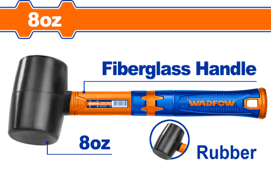 Wadfow Rubber hammer 220g WHM7301