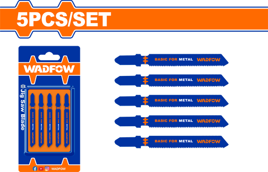 Wadfow Jig saw blade for metal 5 Piece/set