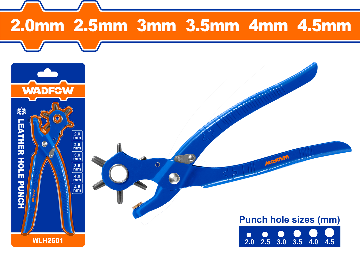 Wadfow Leather hole punch WLH2601