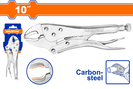 Wadfow Curved jaw locking plier 10" WLP1C10