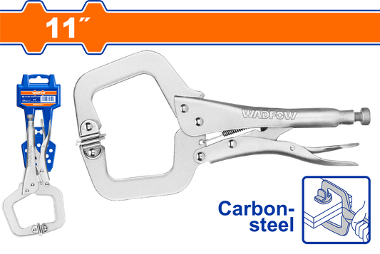 Wadfow C-clamp locking plier 11" WLP4211