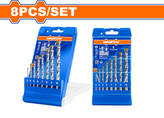 Wadfow Masonry drill bits set 8 Piece WMJ6B08