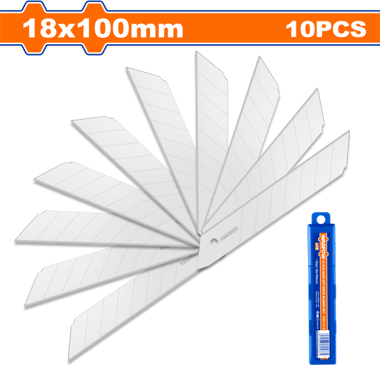 Wadfow Snap-off knife blades set 10 Piece WMK1K18