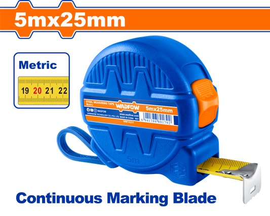 Wadfow Steel measuring tape 5m WMT4331