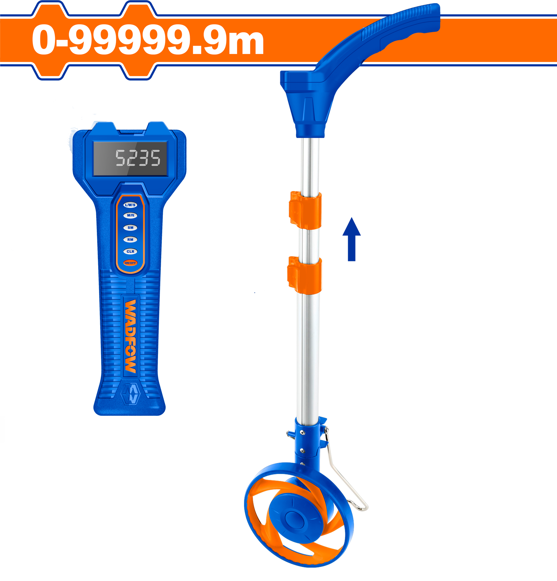 Wadfow Digital display measuring wheel WMW2523