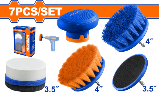 Wadfow Cleaning brush set 7 Piece WND5402