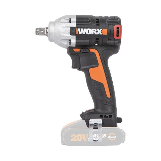 WORX NITRO Impact Wrench Cordless 1/2" Brushless 300NM 20V | Tool Only