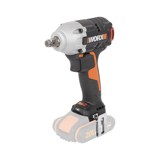 WORX NITRO Impact Wrench Cordless 1/2" Brushless 300NM 20V | Tool Only