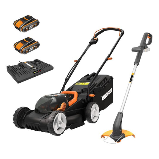 WORX Lawn Mower & Weed Eater Combo 20V/40V | KIT