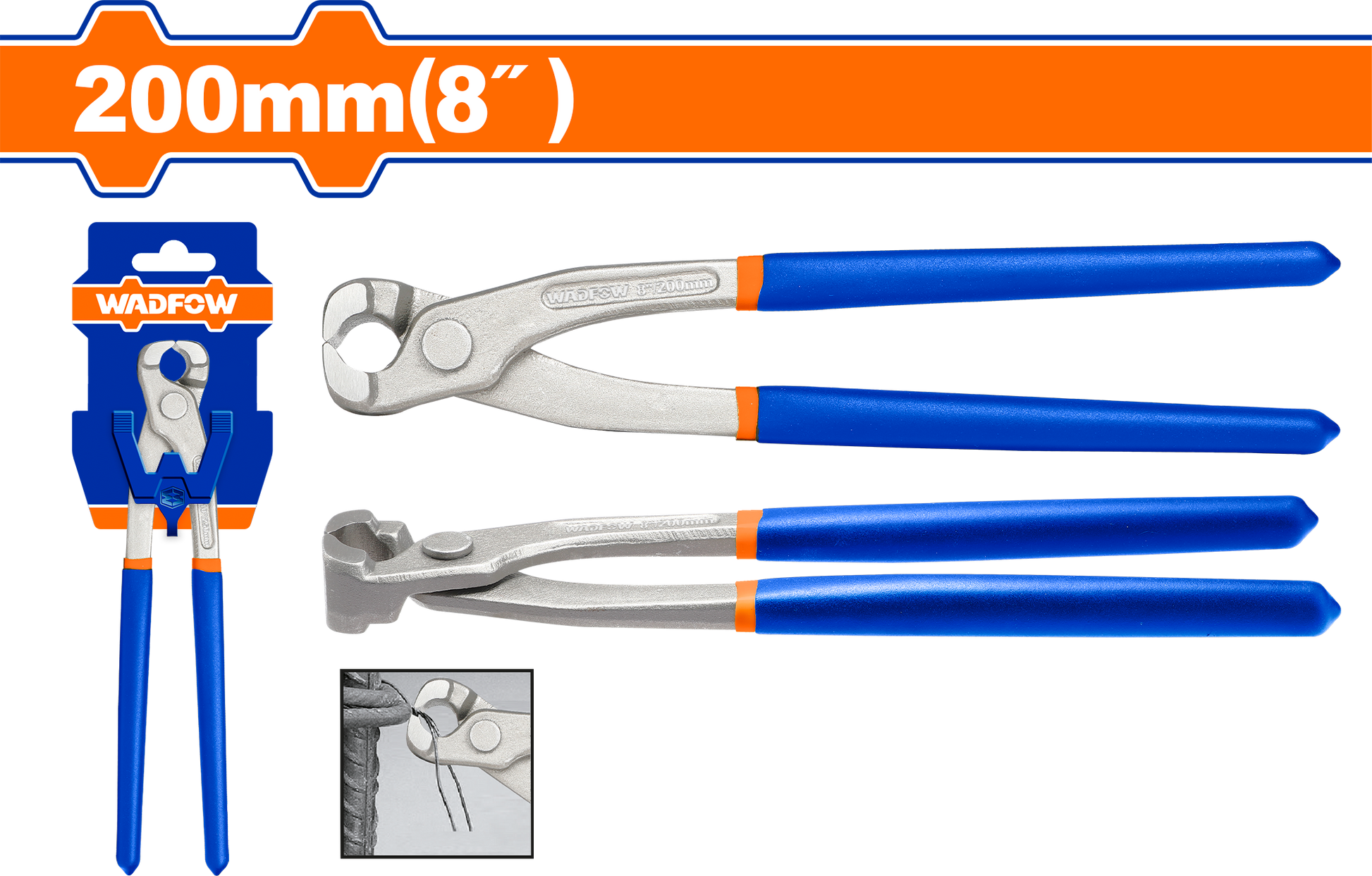 Wadfow Rabbet pliers 8" WPL8C08