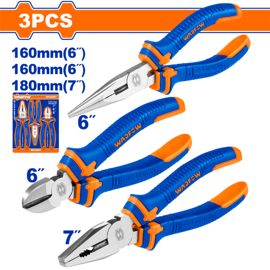 Wadfow Pliers set 3 Piece WPS0603