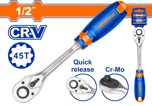 Wadfow 1/2" Ratchet wrench WRW1212