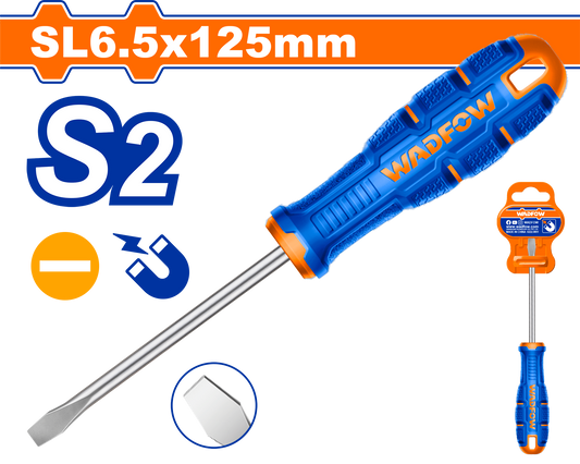 Wadfow Slotted screwdriver SL6.5x125mm WSDA265