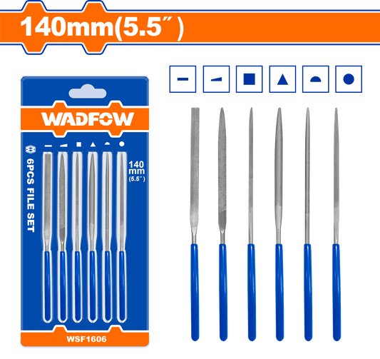 Wadfow File set 6 Piece