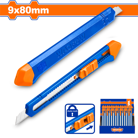 Wadfow Snap-off blade knife 9x80mm WSK2902