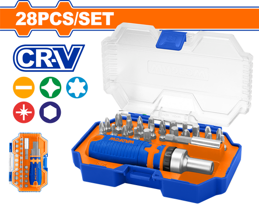 Wadfow Screwdriver bits set 28 Piece