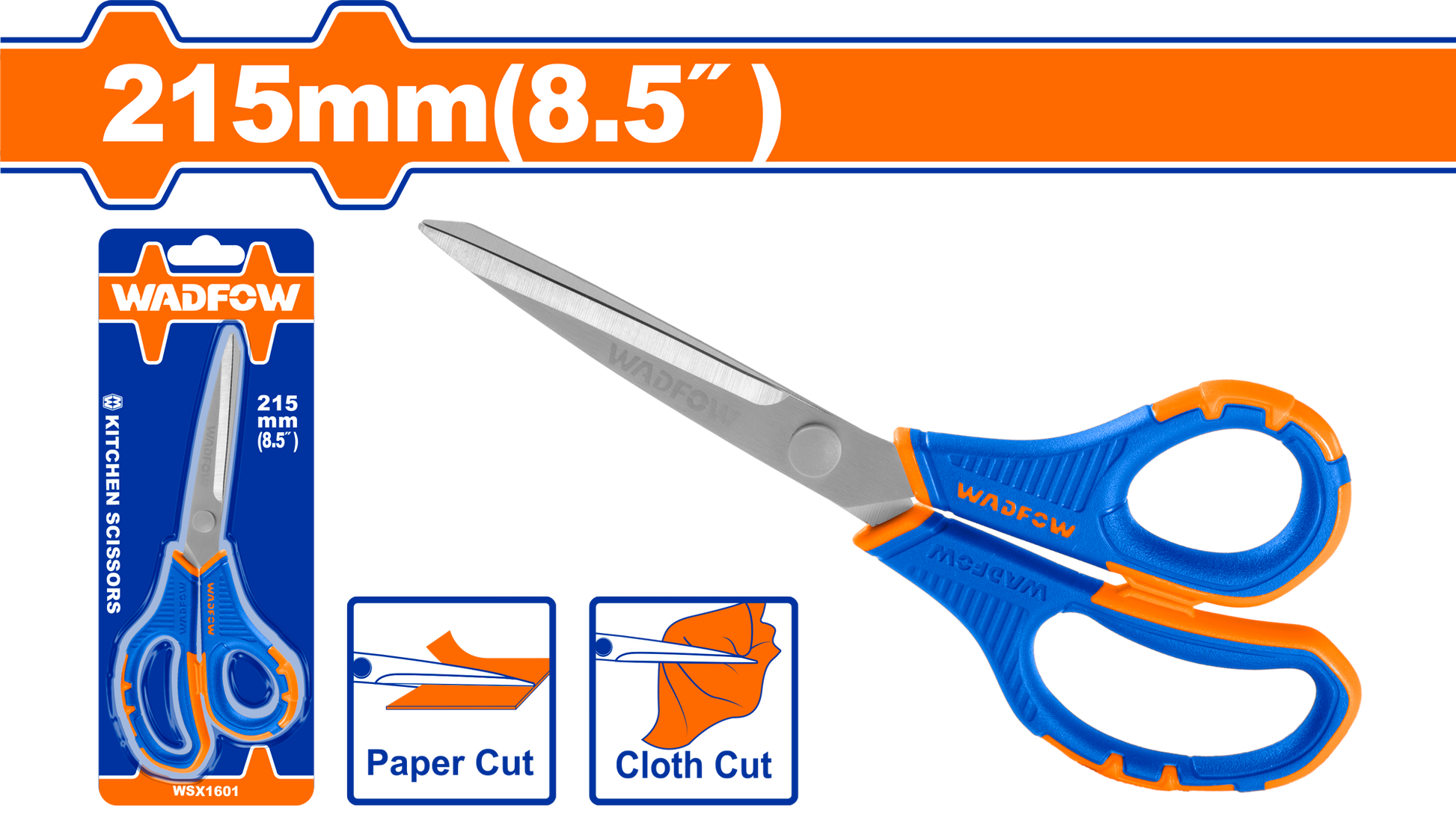 Wadfow Scissors 215mm WSX1601