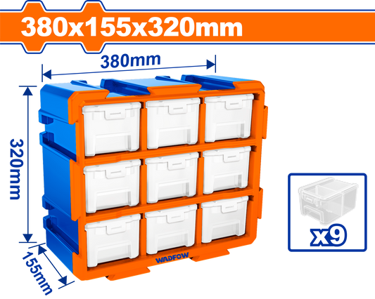 Wadfow Modular storage tower 380x155x320 mm WTB8331